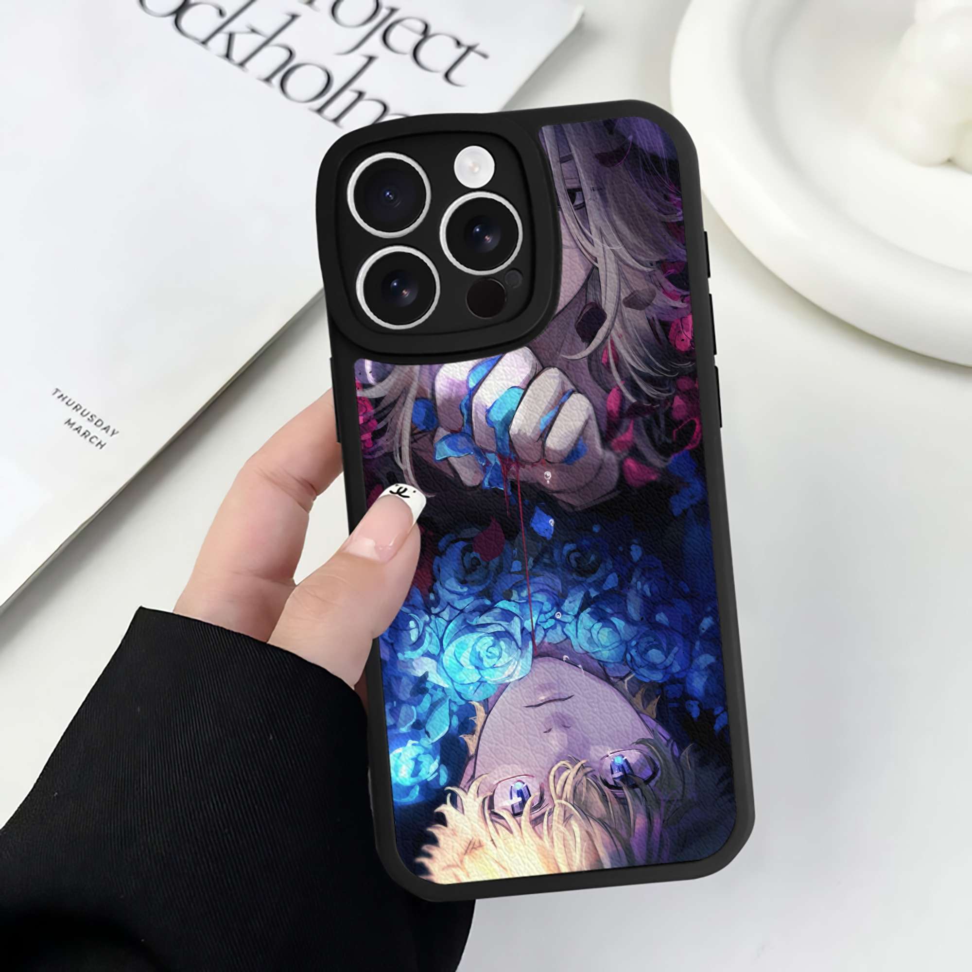 （画像用） 東京リベンジャーズ Tokyo Revengers 【iPhone 16シリーズ対応】シリコンスマホケース（レザー調） 材質：シリコン